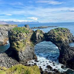 Beautiful ocean carved sea arch. I named it the pelvis.