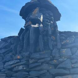 Legend says that he went up into the glacier & didn't return . He didn't die but lives on in nature.