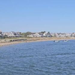 Entering Nantucket Harbor on ferry; 2nd oldest lighthouse in US