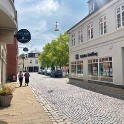 Typisch dänische Flaniermeile in Kolding