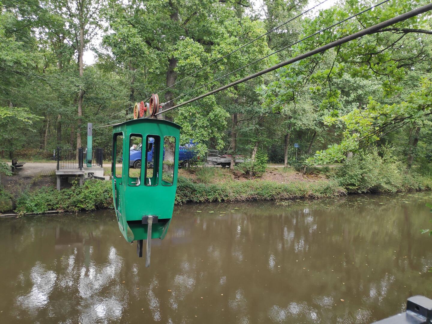 Erst mal rüberkurbeln das Teil