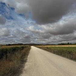 Landschaft hinter Itero de la Varga
