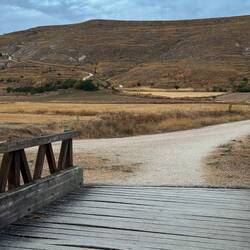 Weg zum Alto de Mostelares