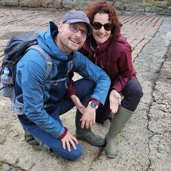 Endlich wieder mal in Gummistiefel durchs Wasser