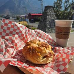 Frühstück in Lillooet