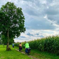 Ein schöner Radelabschnitt