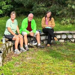 Picknick Pause ohne Kaffee...