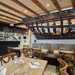 Im Restaurant "Le Safran"