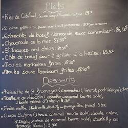 Speisekarte Restaurant "Le Safran" 😋