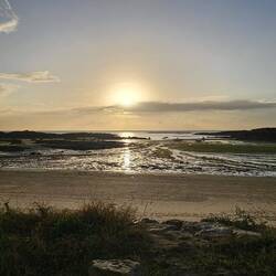 Sonnenaufgang bei Ebbe