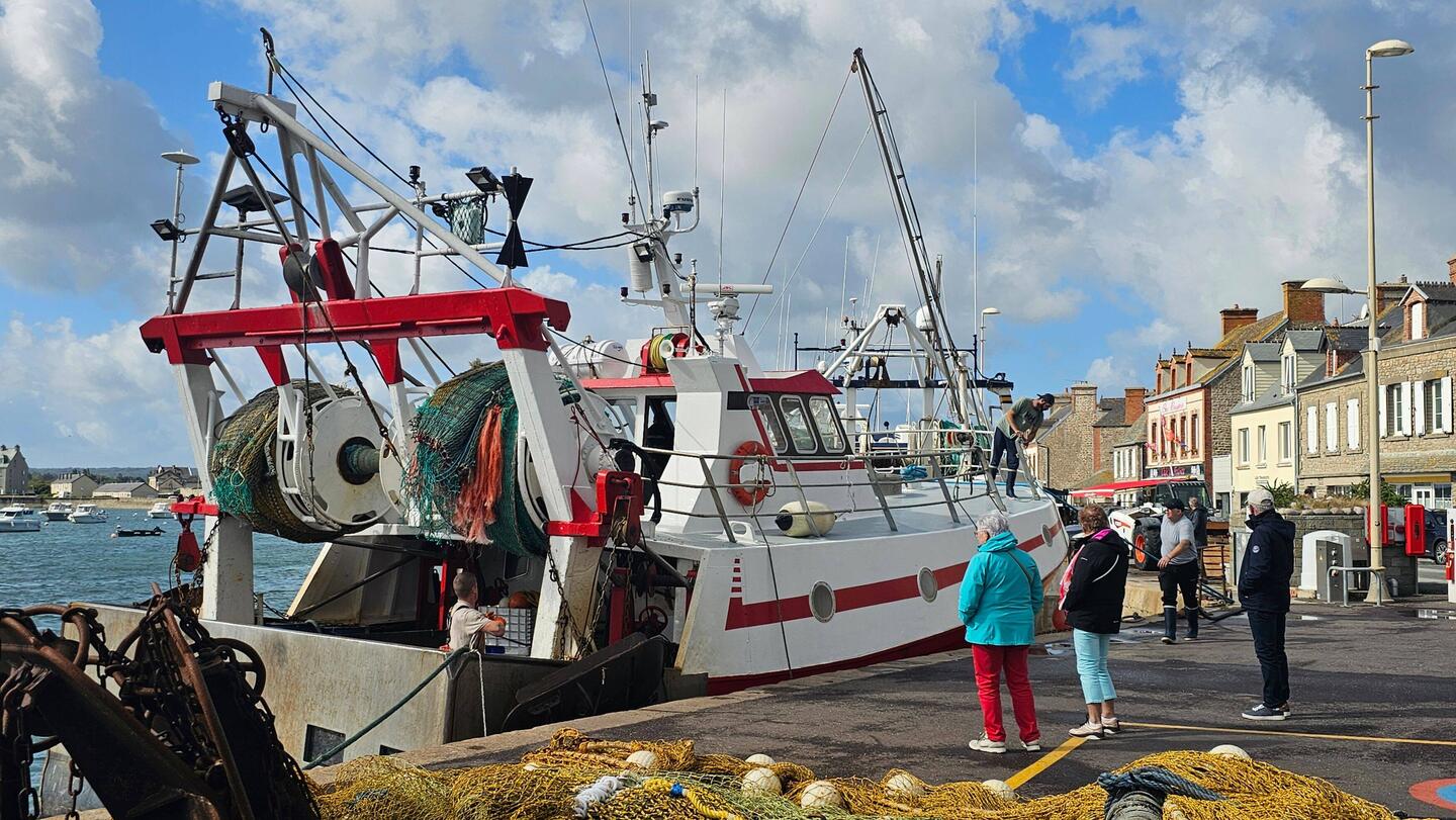 Im Hafen von Barfleur