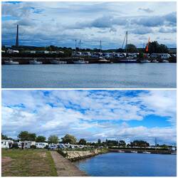 Voll besetzte Stellplätze überall