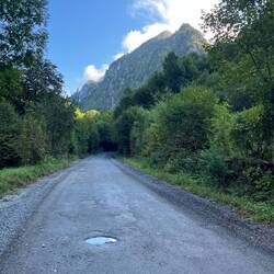 Die Wolken weichen der Sonne.