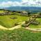 Panoramic view of Monte Albán, the city of Zapotecs.