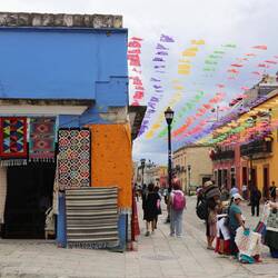 On the streets of Oaxaca.
