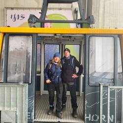 Immerhin waren die Seilbahnen schön leer