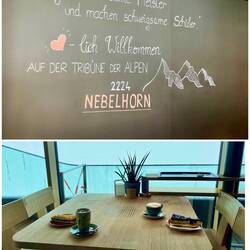 Der Kuchen schmeckt auch ohne Aussicht 😃