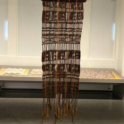 Textile on exhibit at Kube