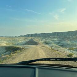Ein Vorgeschmack auf die Badlands