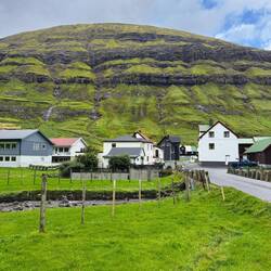 Views of the town of Tjørnuvík
