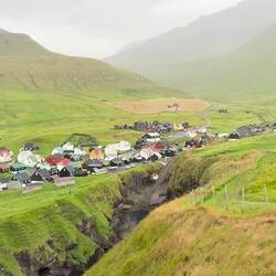 Video of the town and gorge