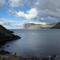 The ocean view from Tjørnuvík, check out the sea stacks