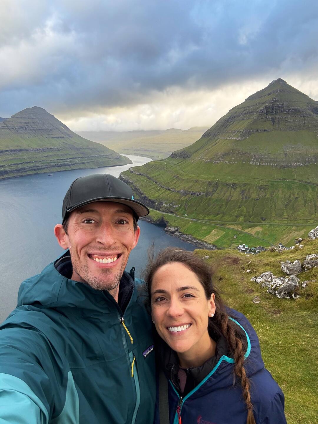 Us on the Hvíthamar hike