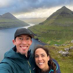 Us on the Hvíthamar hike