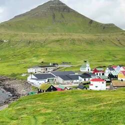 Video of the town from above