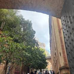 Entrance into the site