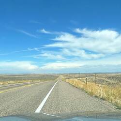 "And I saw the vision splendid of the sunlit plains extended..."