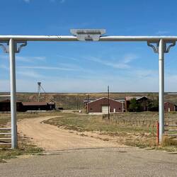 The Lazy 3X sheep and cattle ranch