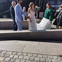 eines davon am Hafen