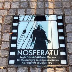 Auch dieser (Stumm-) Film wurde in Wismar gedreht