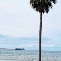 Vistas del mar frente a Bastiagueiro