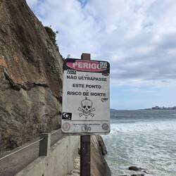 Achtung baden verboten