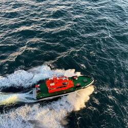 Unser Lotsenboot