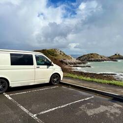 Parked up at the Mumbles, Gower