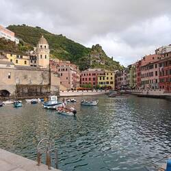 The harbor at Vernazza