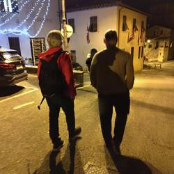 Dirk und Bodo auf dem Rückweg