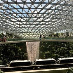 The famous Singapore airport