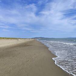 Blick in Richtung Maritima di Grosseto