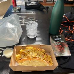 Ganz indonesisches Mittagessen! Carbonara