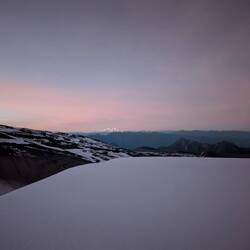 Aussicht bei Sonnenaufgang