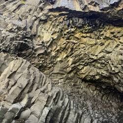 Amazing rock formations along the coast