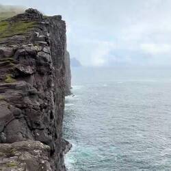 Video of the sea cliffs