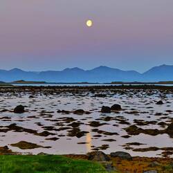 Die Sonne geht unter ..