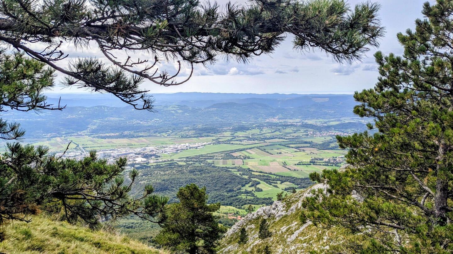 Weites Vipava-Tal