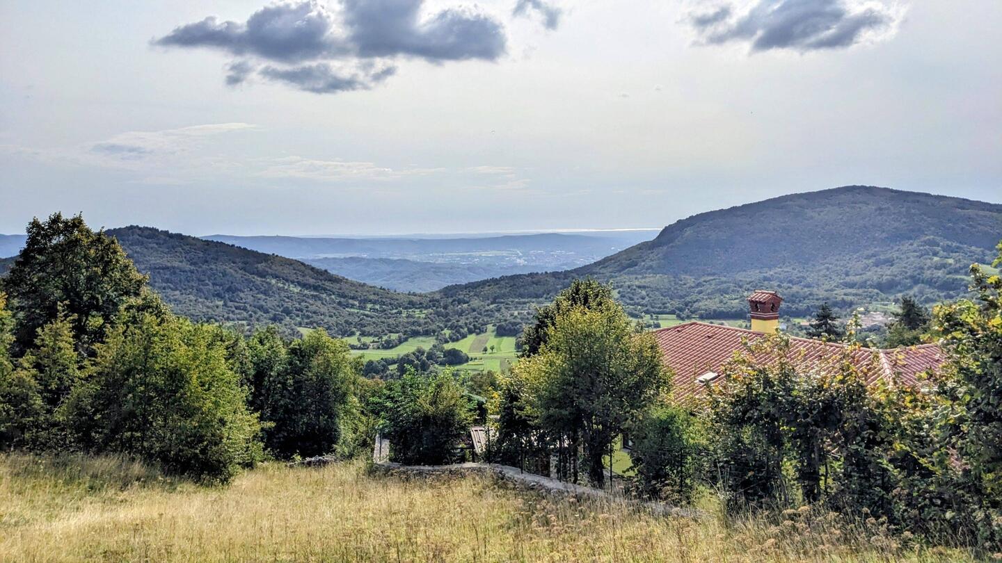 Blick nach Italien