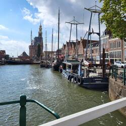 Der Hafen von Hoorn.